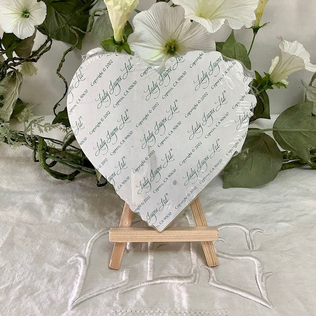 Bloc notes vintage royal garden cœur et hortensia