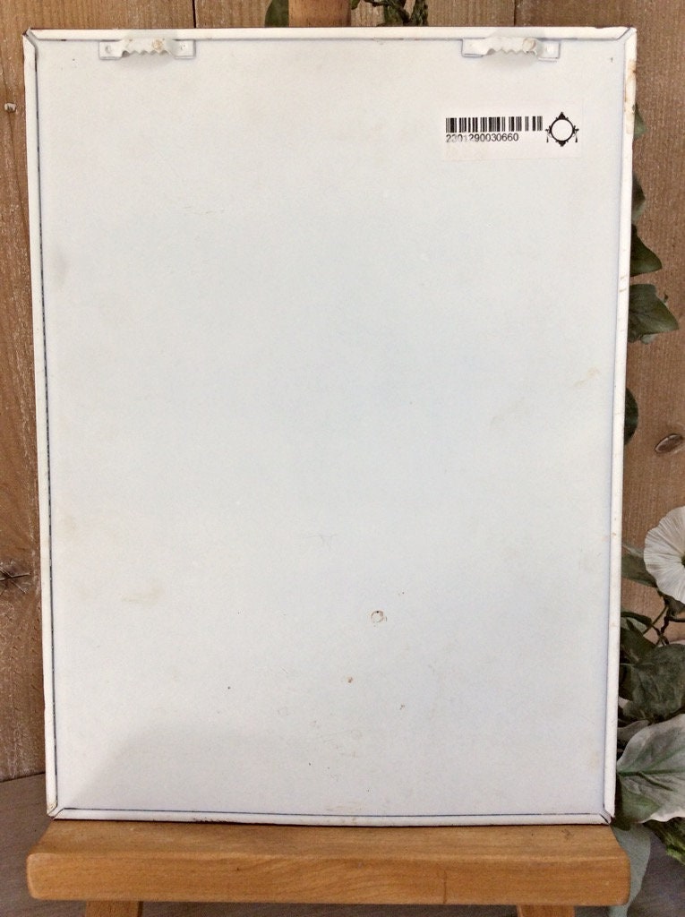 Plaque métal herboristerie botanique vintage modèle C