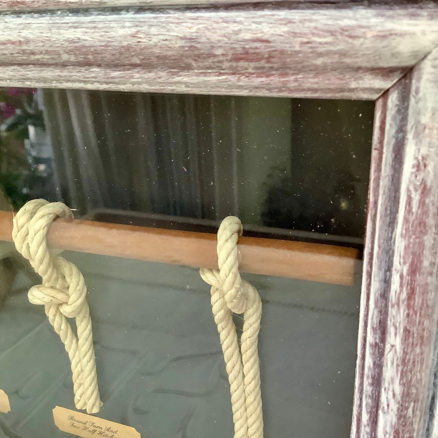 Tableau cadre noeuds marins modèle B vintage