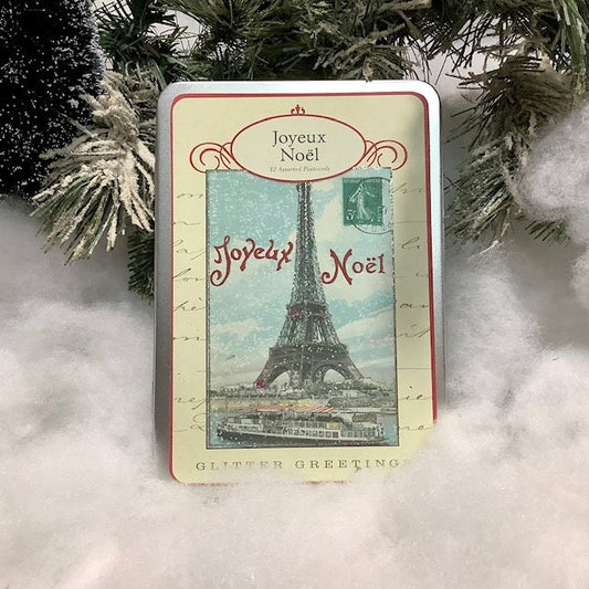 Cartes postales Paris coffret 12 cartes