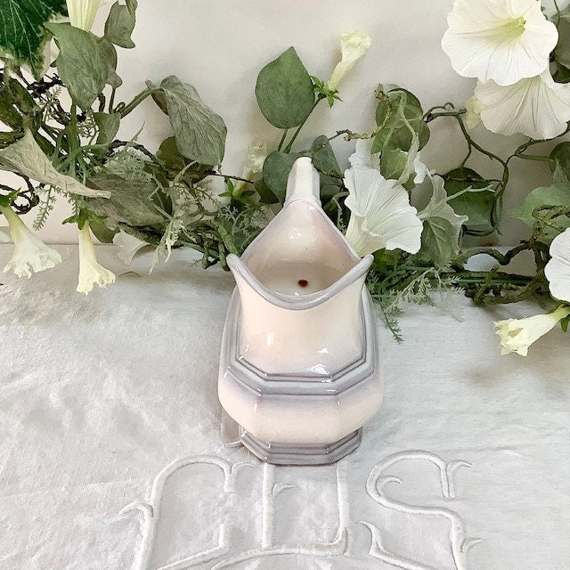 Saucière  vintage faïence Leonardo Classic Gallo lg 19.5 cm