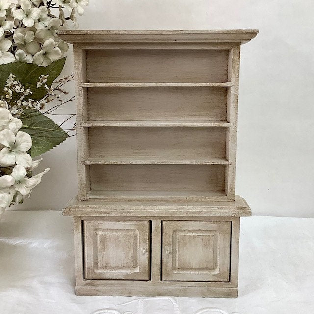 Bibliothèque miniature bois vintage