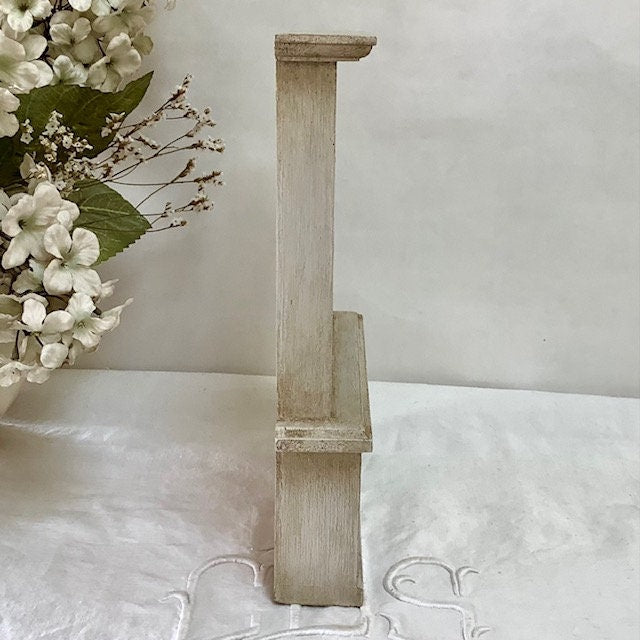 Bibliothèque miniature bois vintage