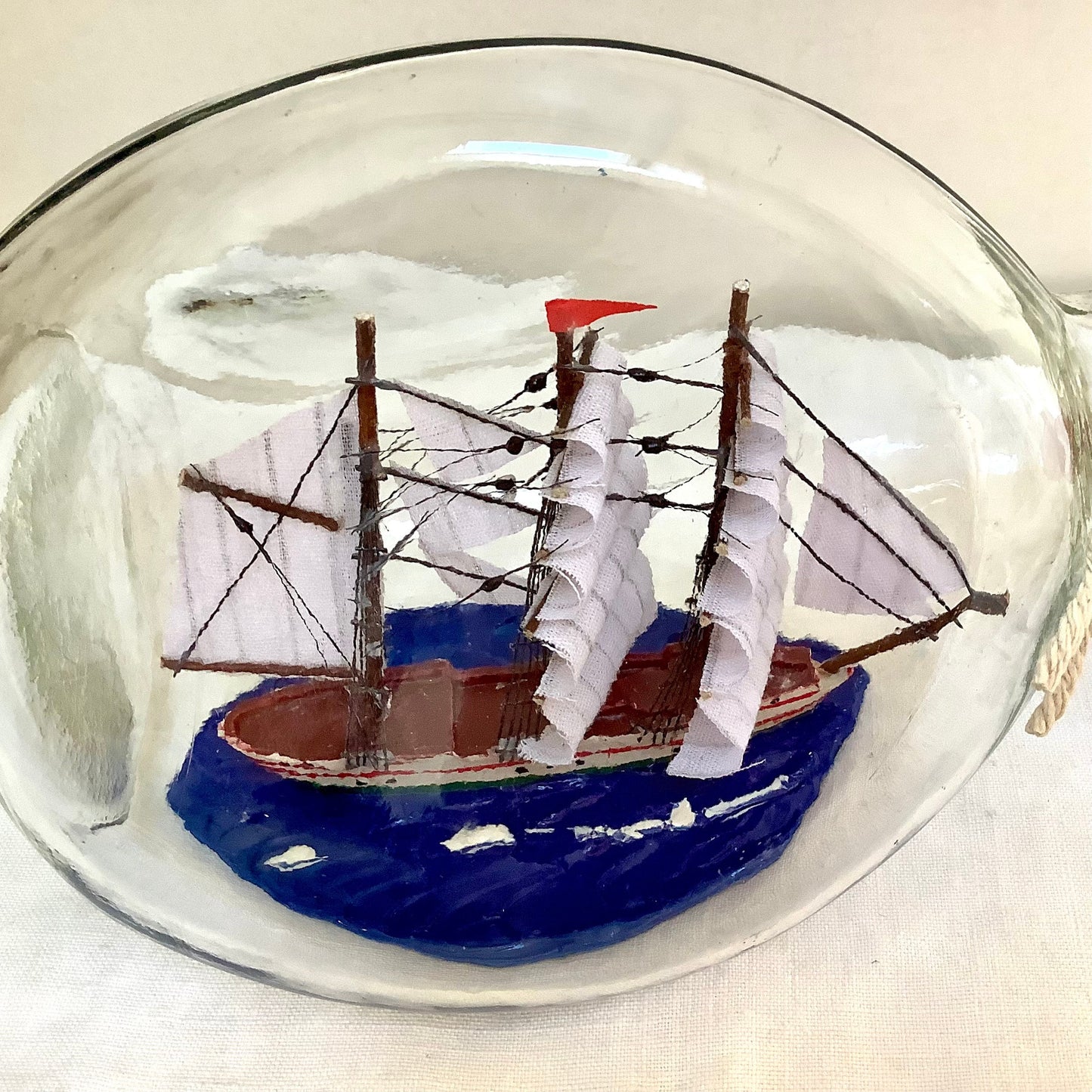 Bateau bouteille grand modèle décoration marine lgr 17.5 cm