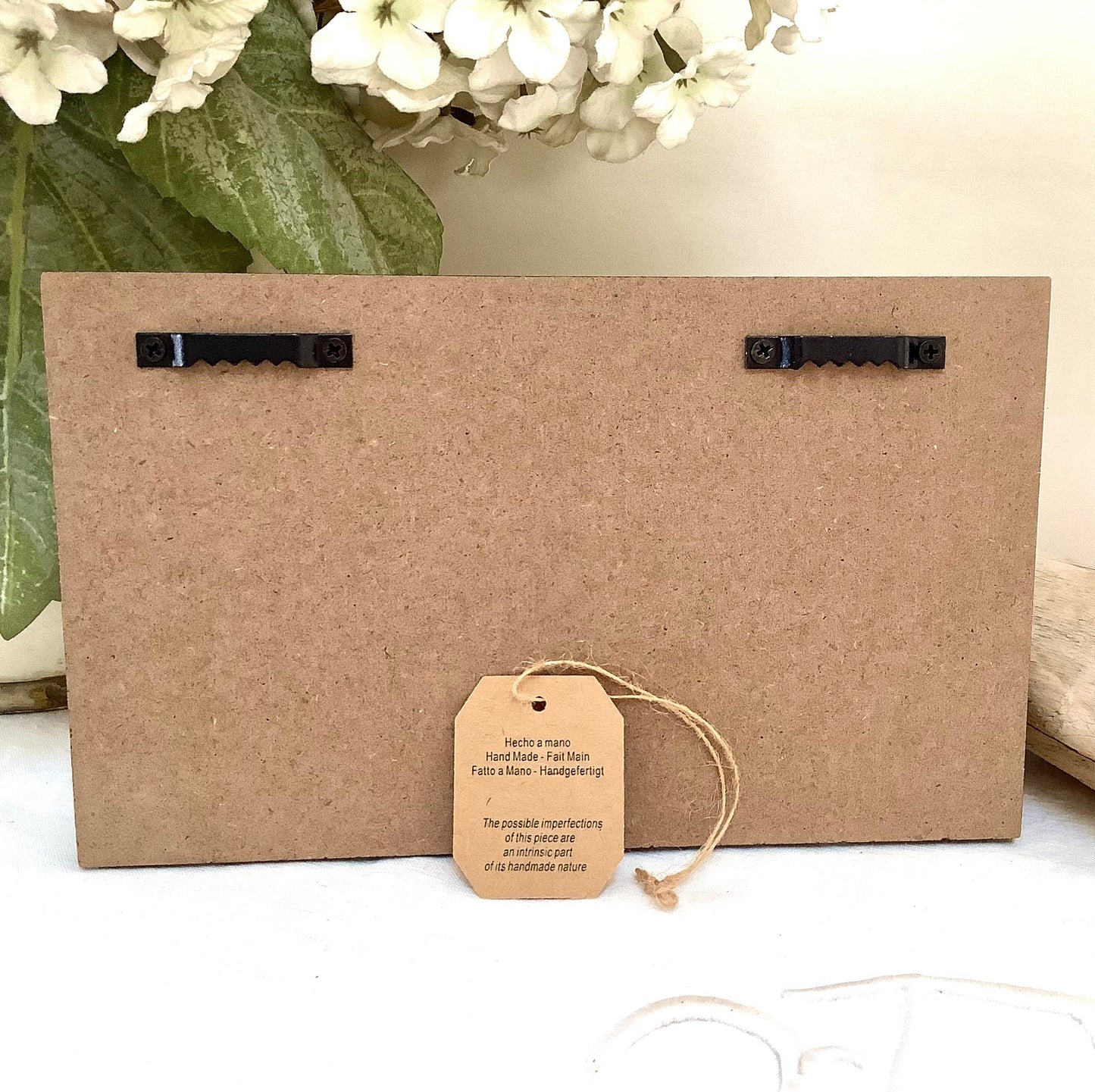 Accroche clés poisson modèle B  décoration marine  20 x 11.5