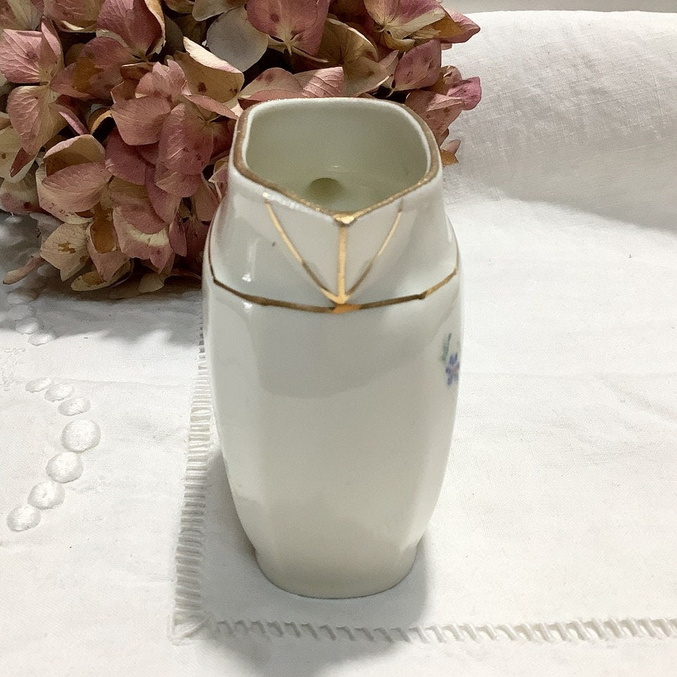 Cafetière théière pot à lait verseuse porcelaine fleurs M&S vintage