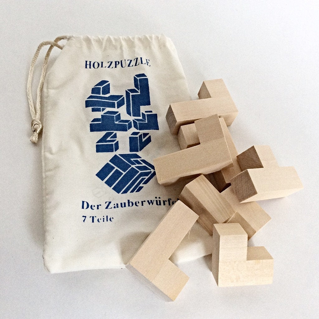 Jeu en bois casse tête 3 modèles différents modèle B