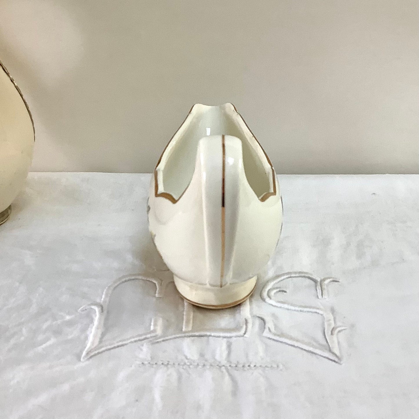 Saladier et saucière faïence Gien Gardanne vintage