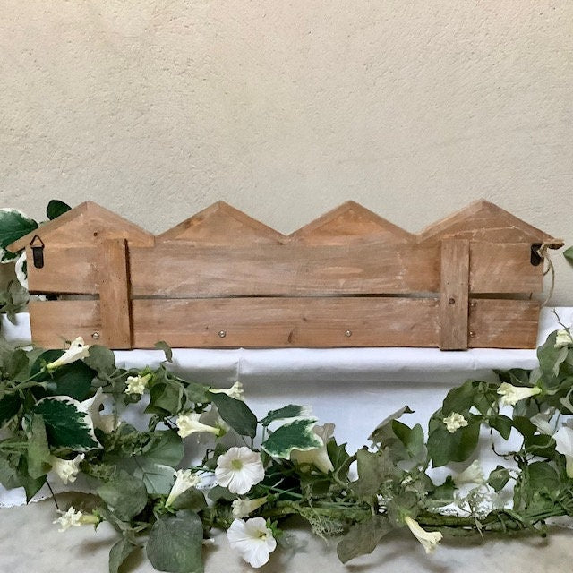 Porte manteaux patère 4 accroches  bois vintage