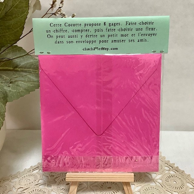 Jeux cocotte à gages salière chasse au trésor