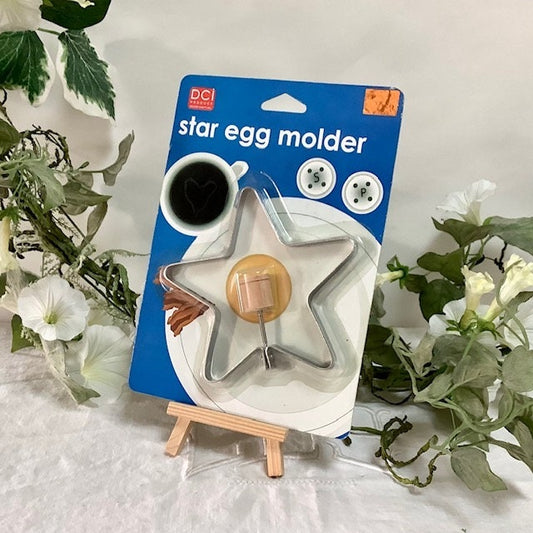 Moule à œufs frits métal étoile
