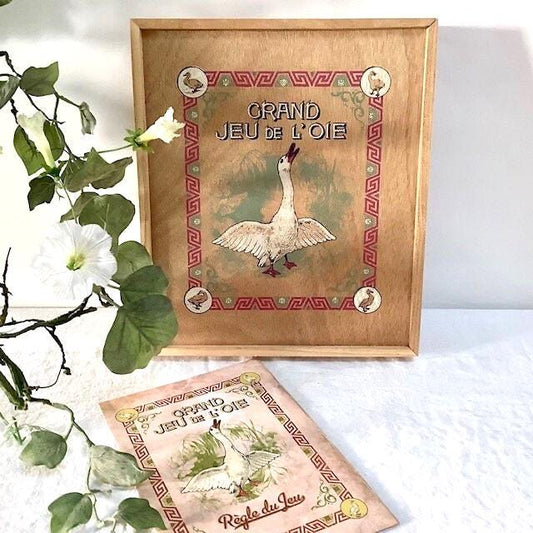 Jeu de l’oie vintage coffret bois