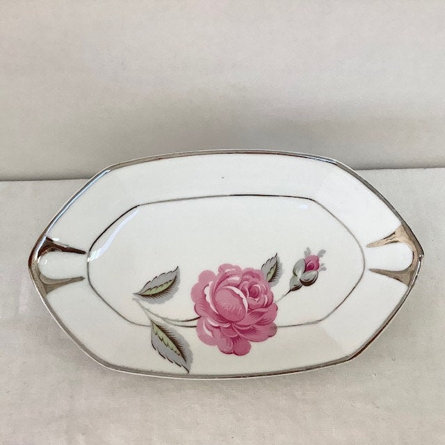 Raviers plats porcelaine Limoges Jean Boyer vintage
