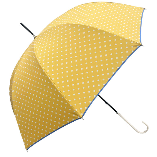 Parapluie ombrelle jaune pois anti UV EZPELETA - UPF50