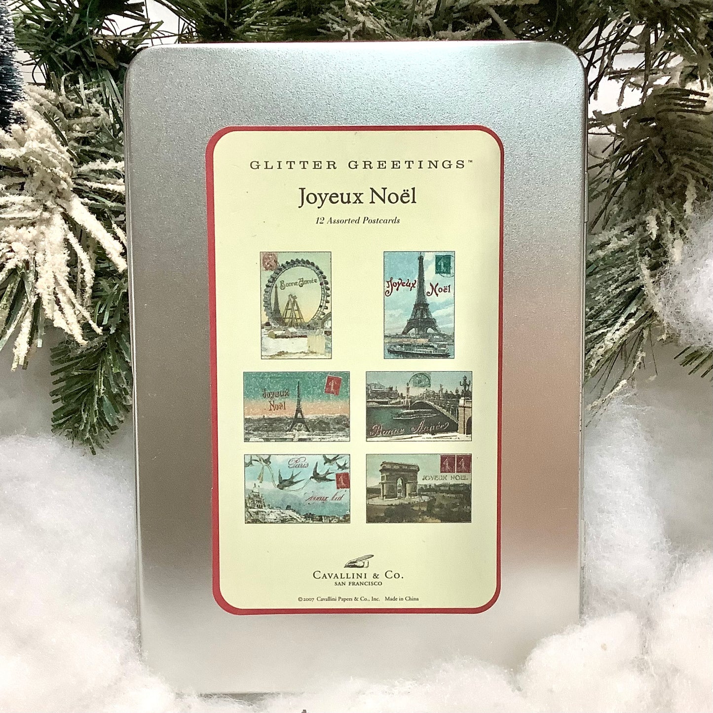 Cartes postales Paris coffret 12 cartes