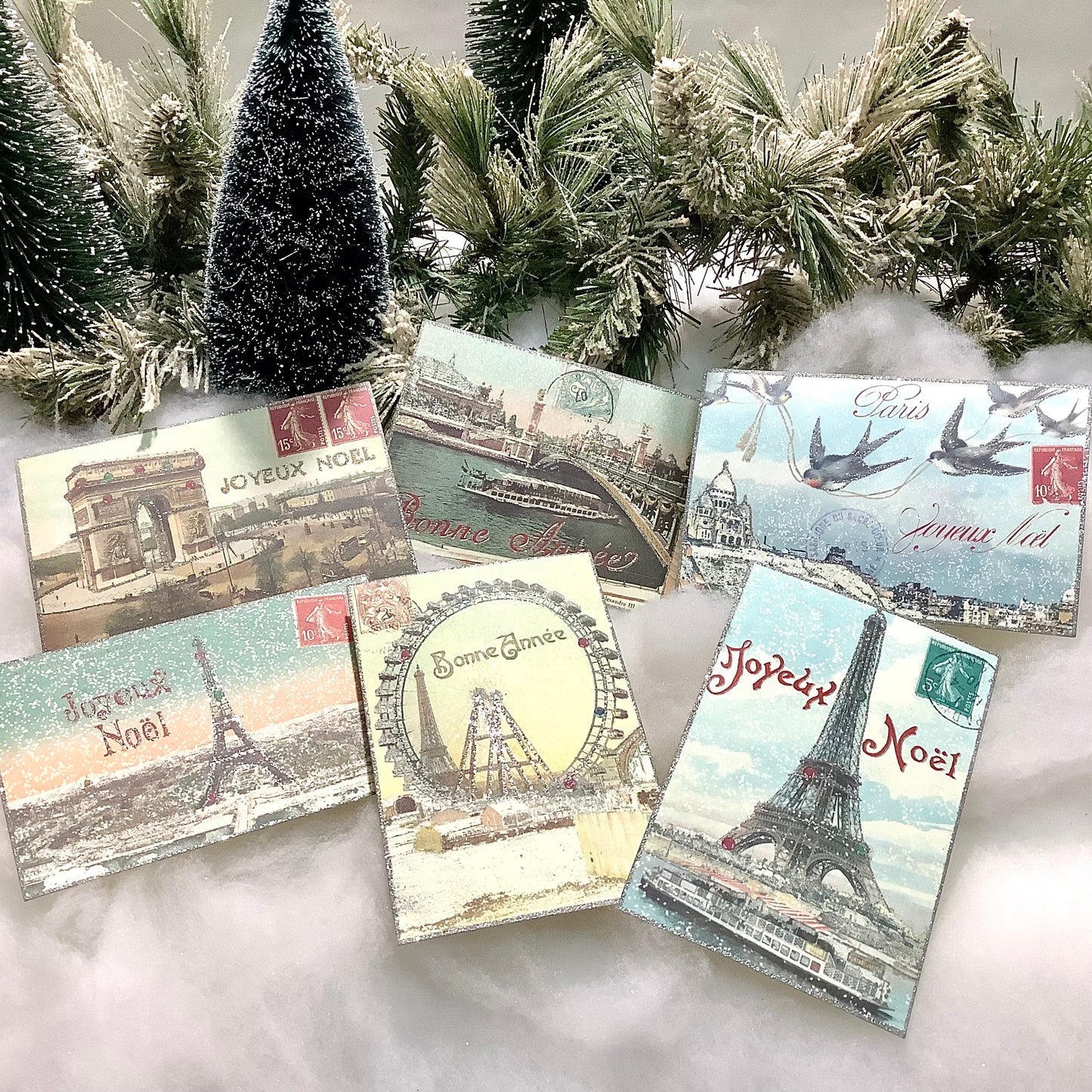 Cartes postales Paris coffret 12 cartes
