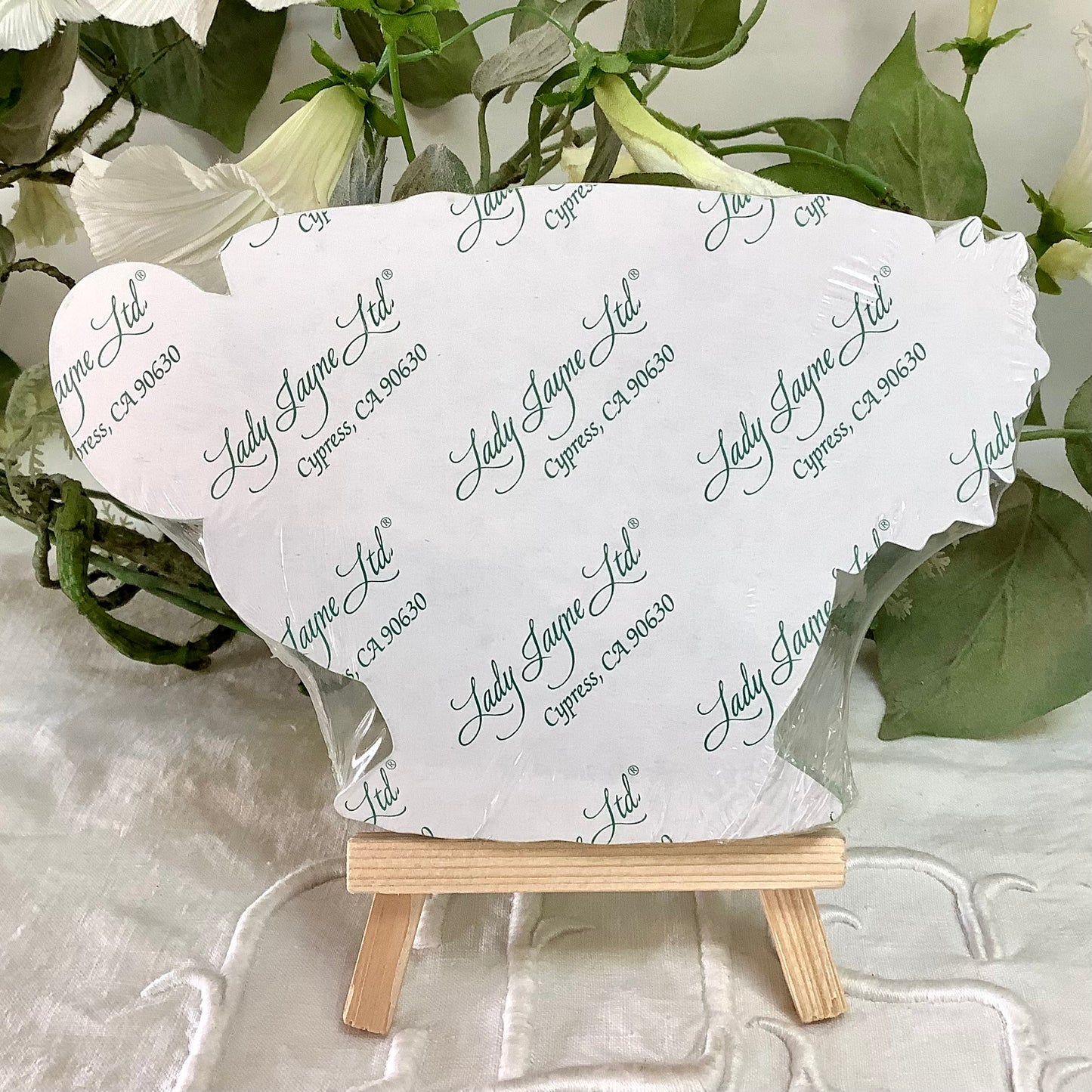 Bloc notes vintage royal garden tasse et hortensia