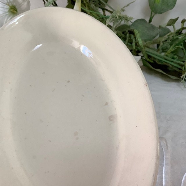 Raviers plats faïence vintage