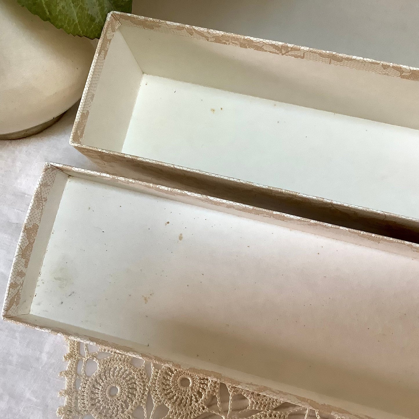 Boîte vintage style anglais papier parfumé