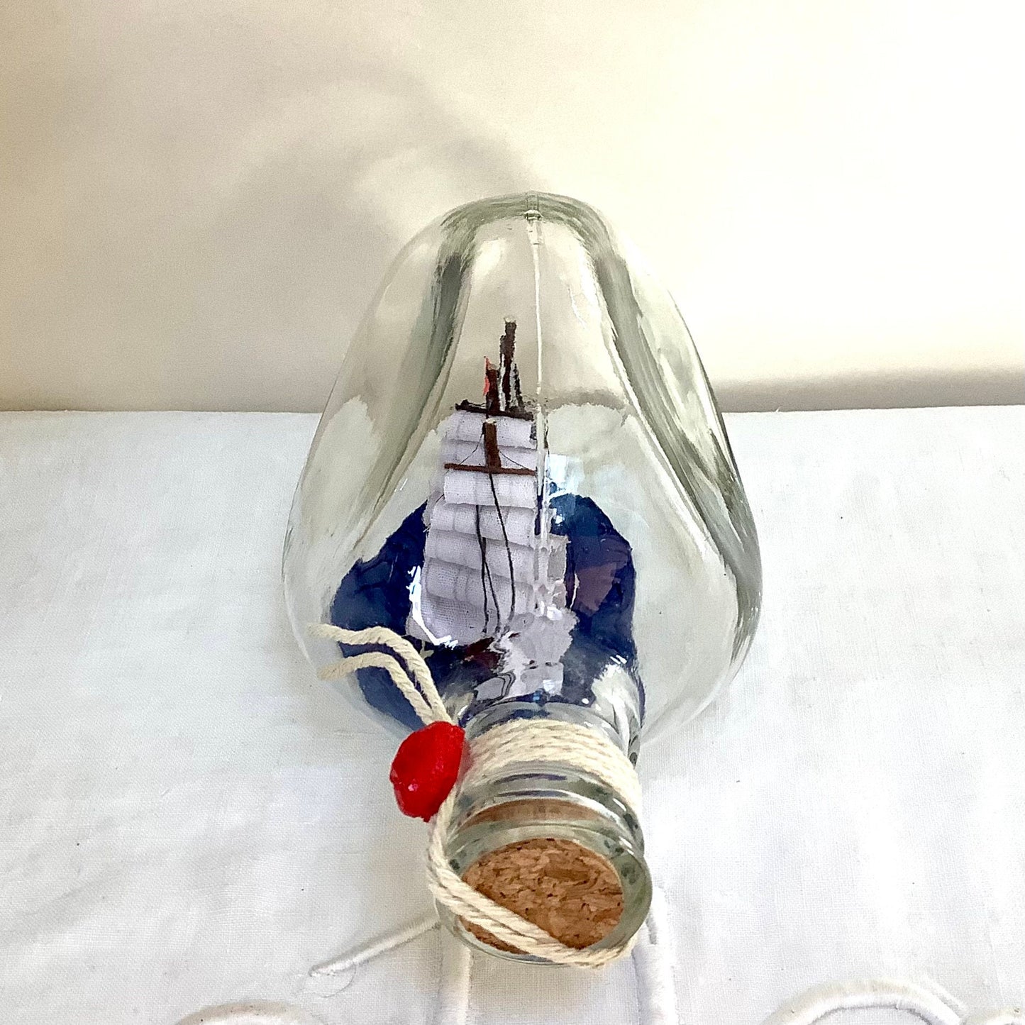 Bateau bouteille grand modèle décoration marine lgr 17.5 cm