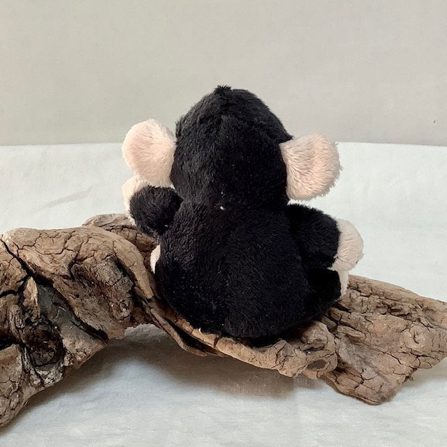 Mini peluche singe ht 9.5 cm