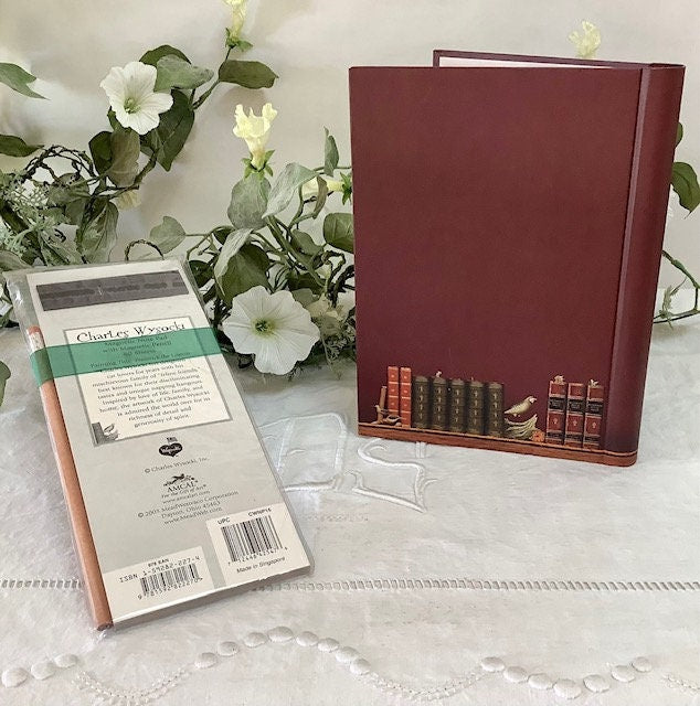 Carnet de notes bloc notes vintage royal garden chat