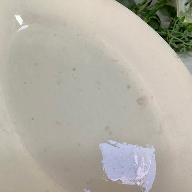 Raviers plats faïence vintage