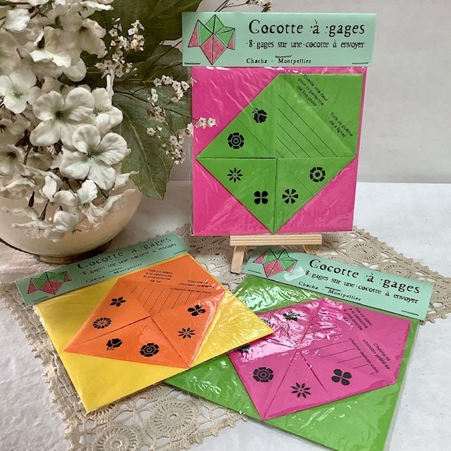 Jeux cocotte à gages salière vintage