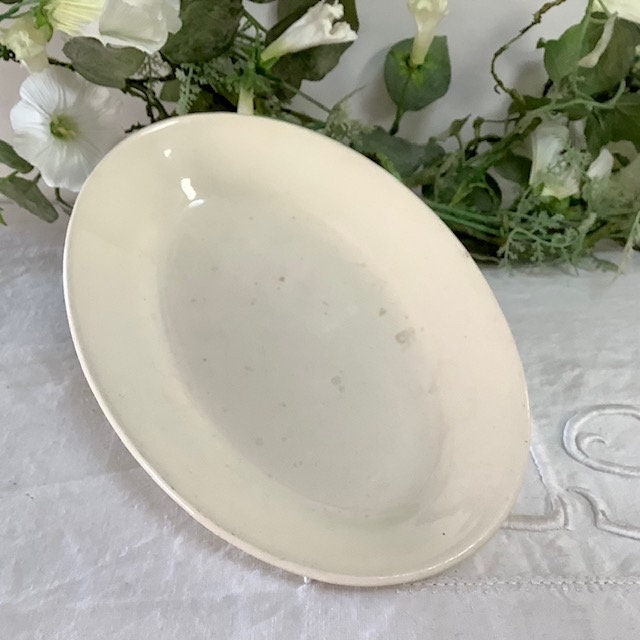 Raviers plats faïence vintage