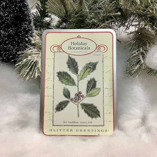 Cartes postales botanique coffret 12 cartes