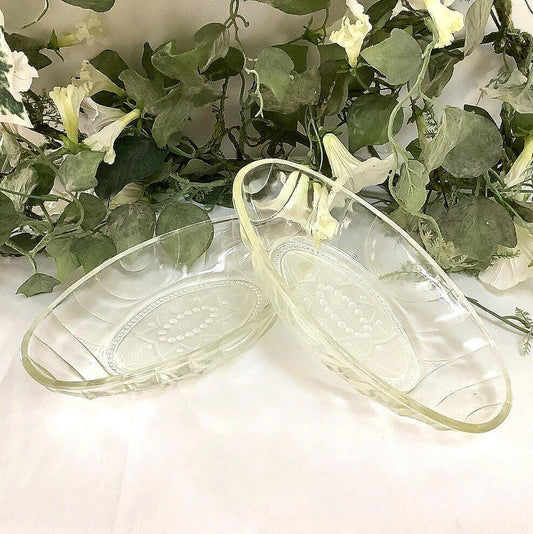 Raviers verre taillé vintage