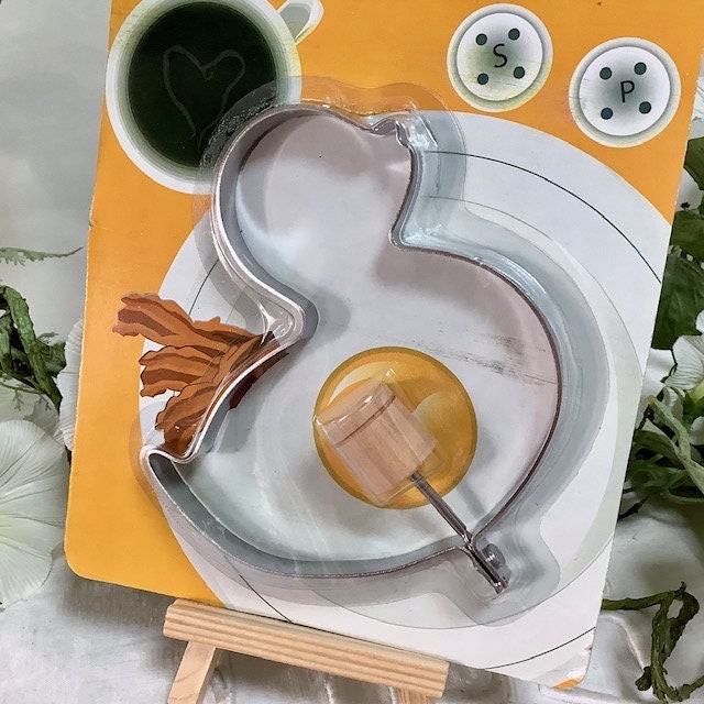 Moule à œufs frits métal canard