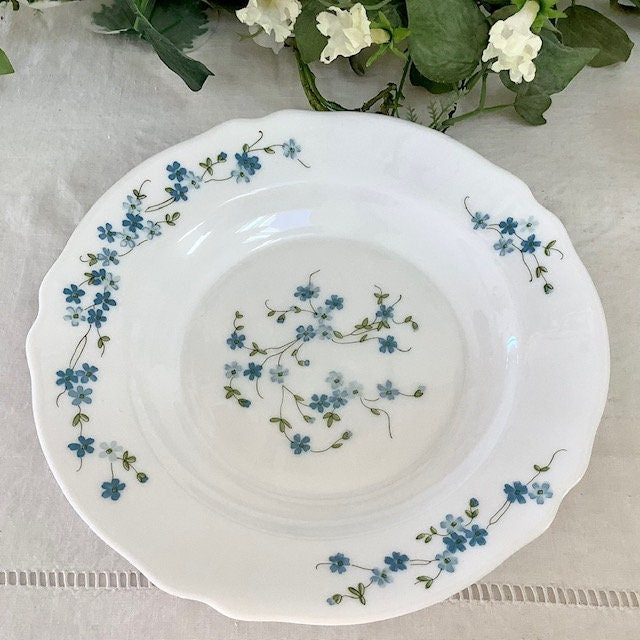 Assiettes creuses Arcopal vintage 80 veronica