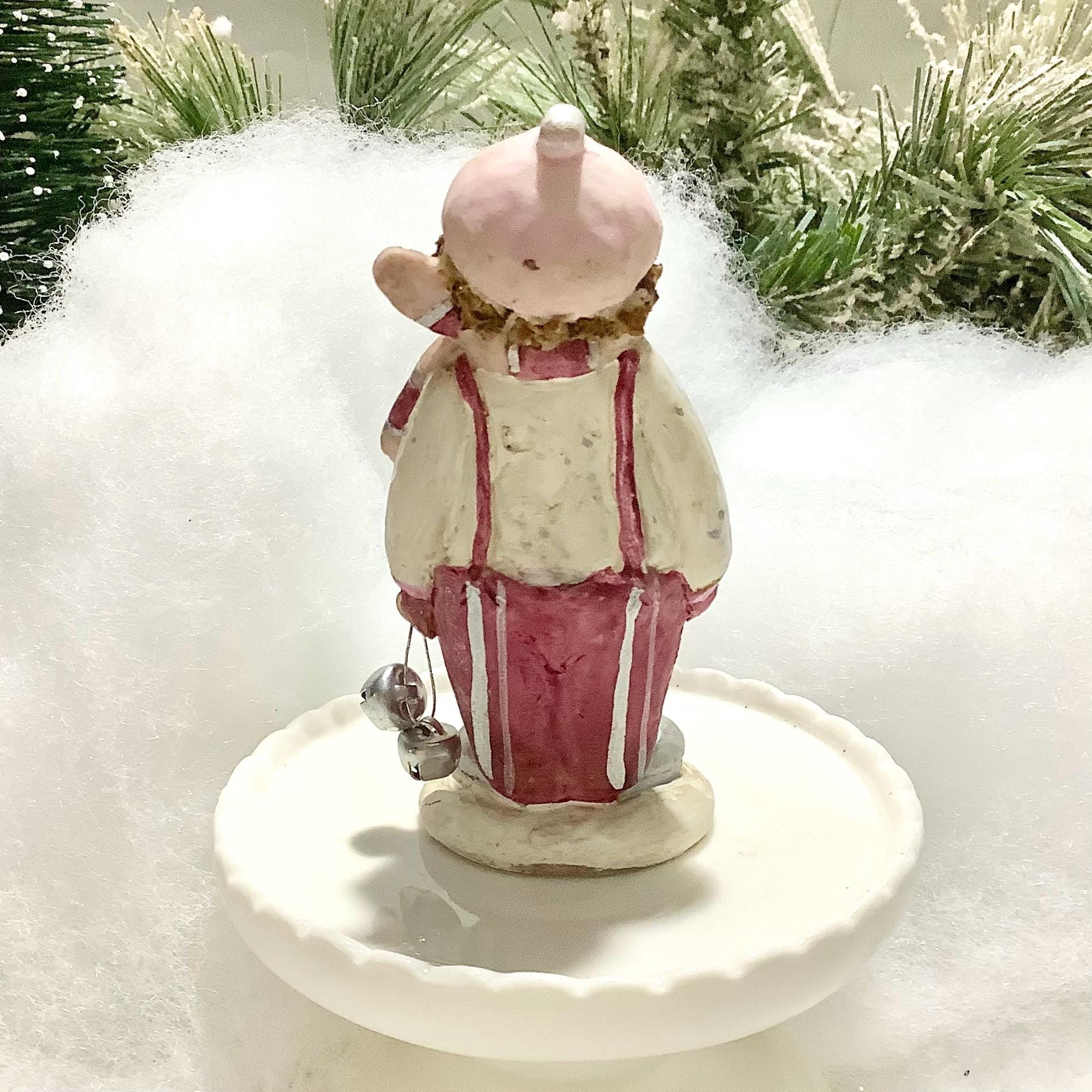 Décoration figurines naïves vintage enfants céramique ht 8 cm modèle B