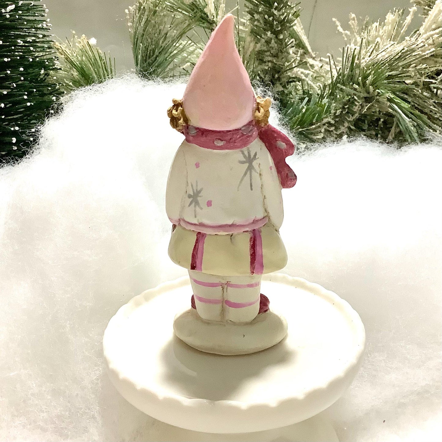 Décoration figurines naïves vintage enfants céramique ht 8 cm modèle B