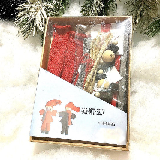 Coffret créatif de Noël  personnages rouge et noir