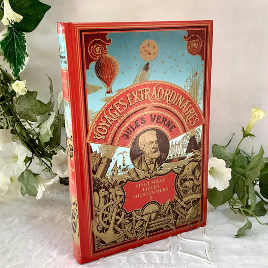 Vingt mille lieues sous les mers tome 2 Jules Verne livre collection vintage