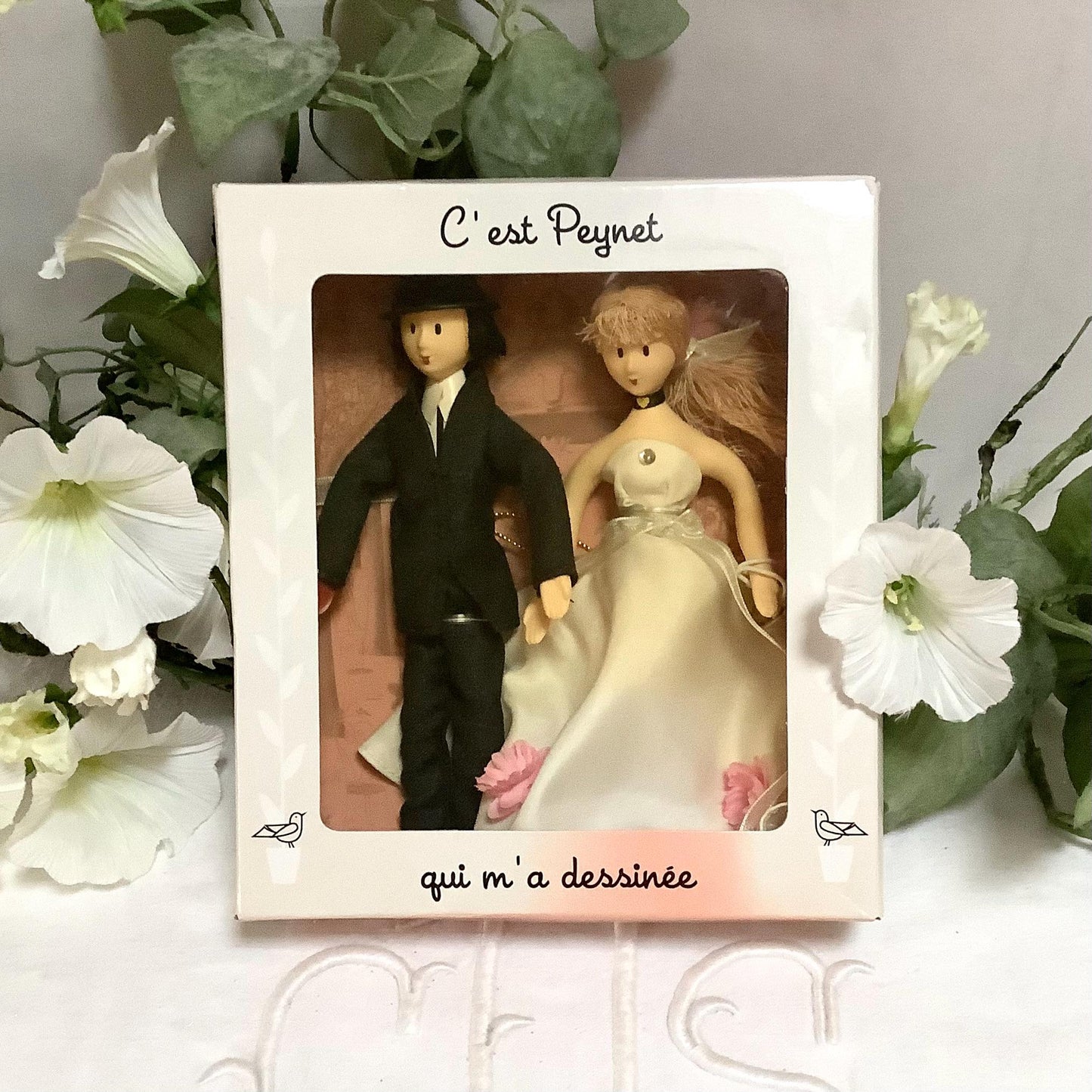 Les amoureux coffret deux poupées vintage collection amoureux de Peynet