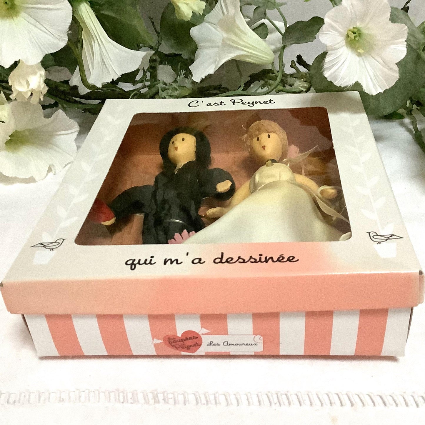 Les amoureux coffret deux poupées vintage collection amoureux de Peynet