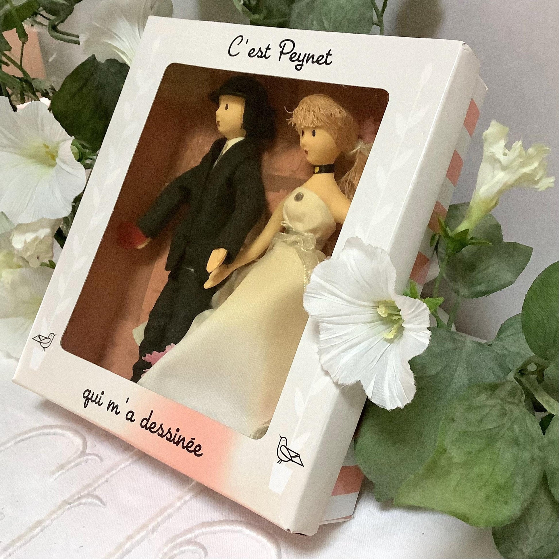 Les amoureux coffret deux poupées vintage collection amoureux de Peynet