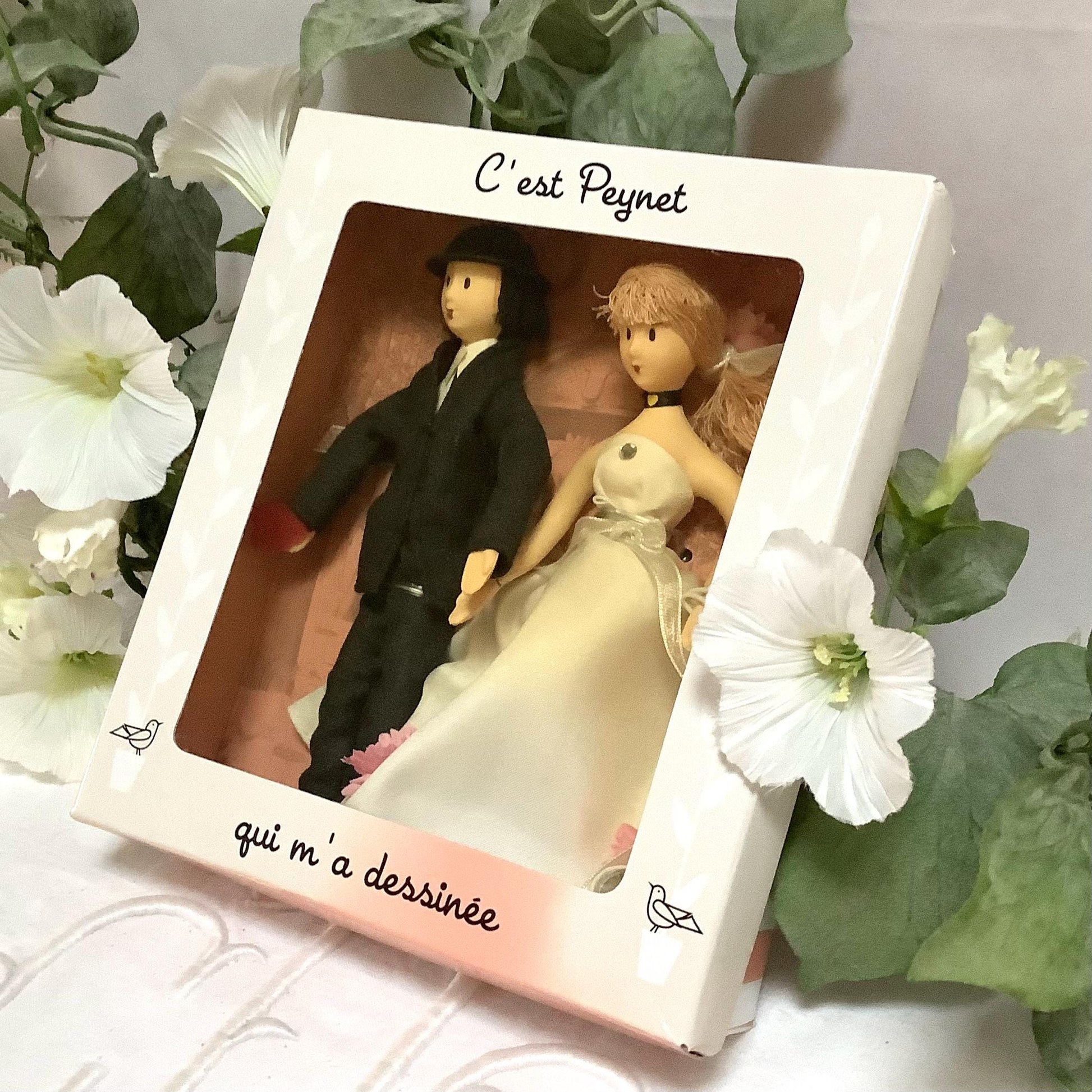 Les amoureux coffret deux poupées vintage collection amoureux de Peynet