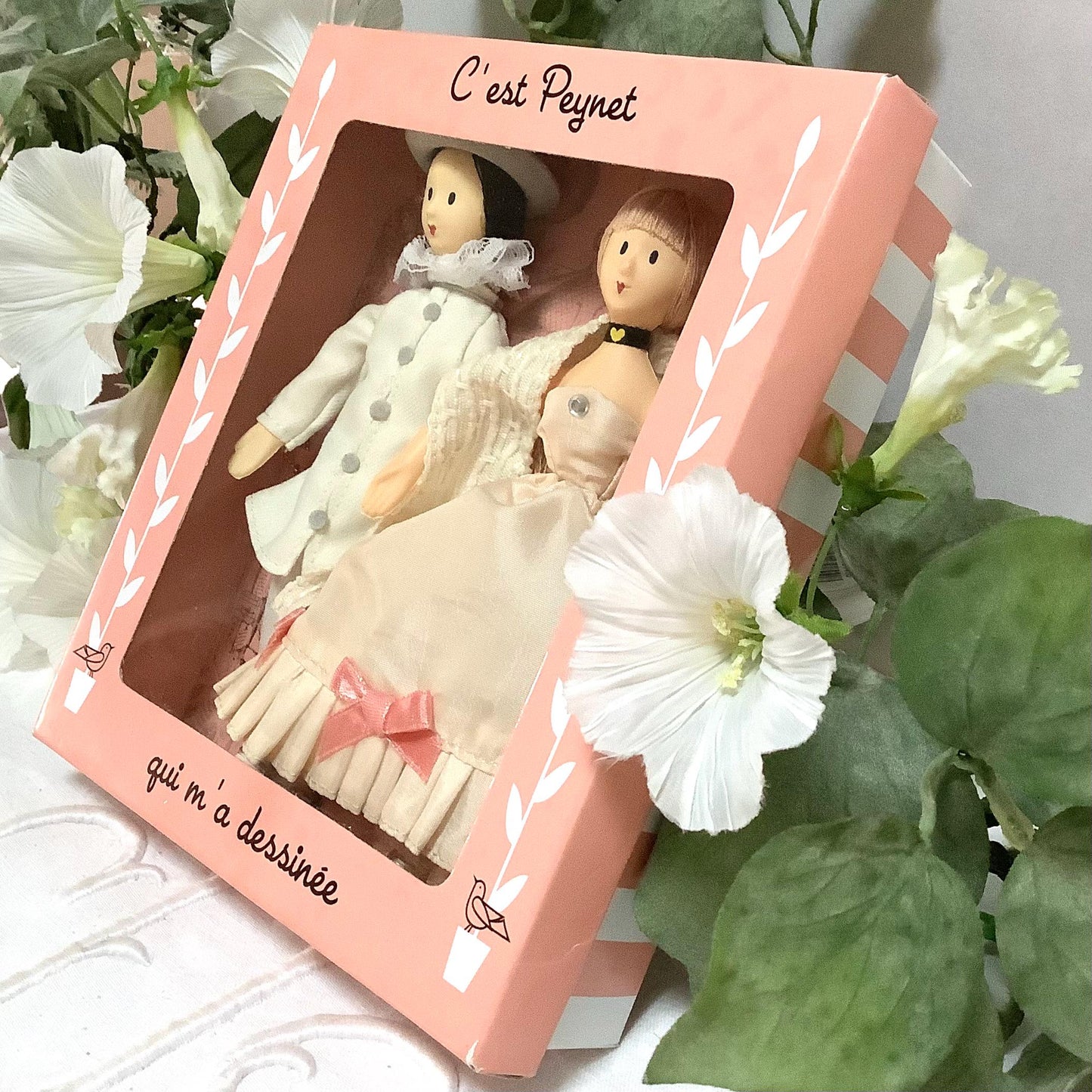 Premier bal et ami pierrot coffret deux poupées vintage collection amoureux de Peynet