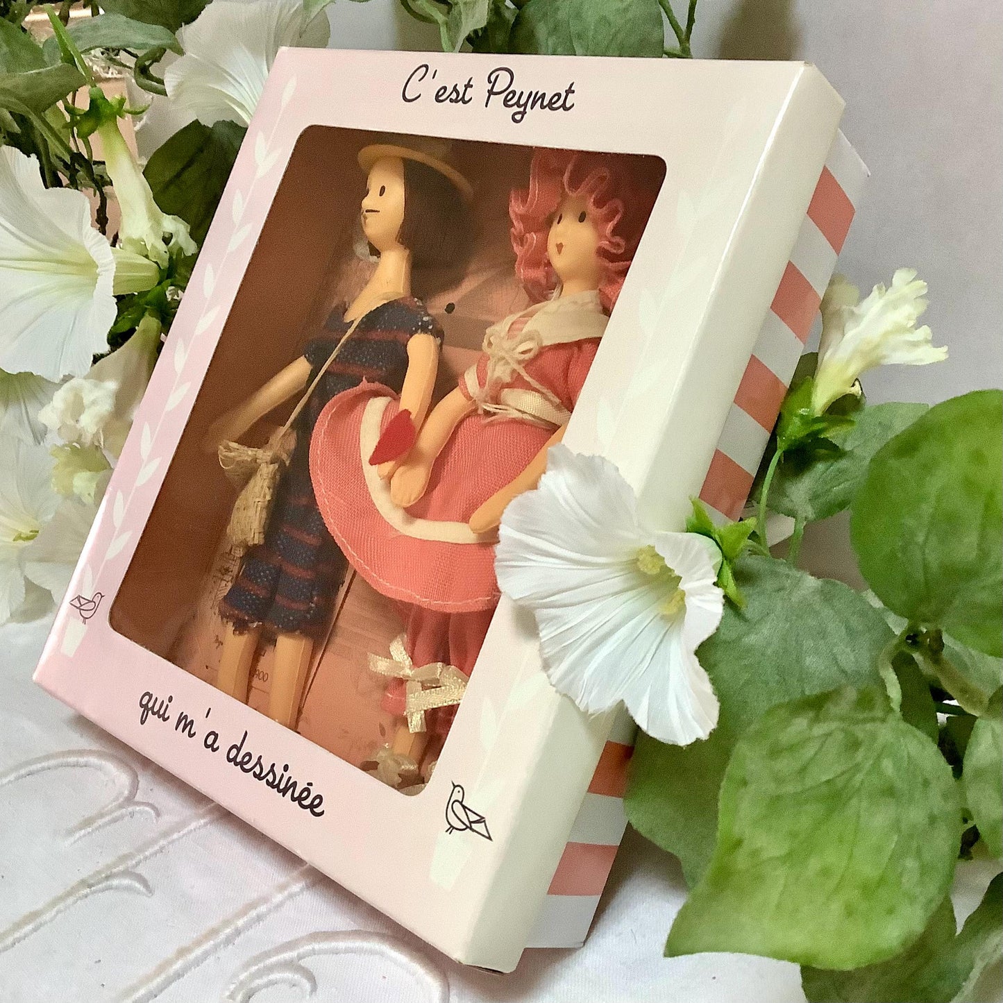 Les baigneurs 1900 coffret deux poupées vintage collection amoureux de Peynet