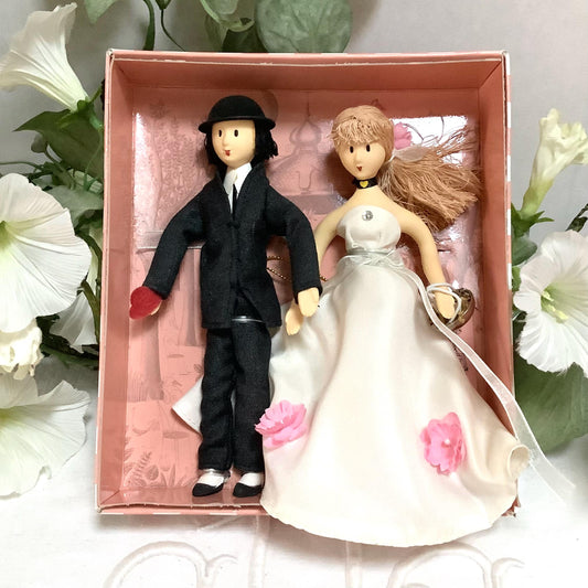 Les amoureux coffret deux poupées vintage collection amoureux de Peynet