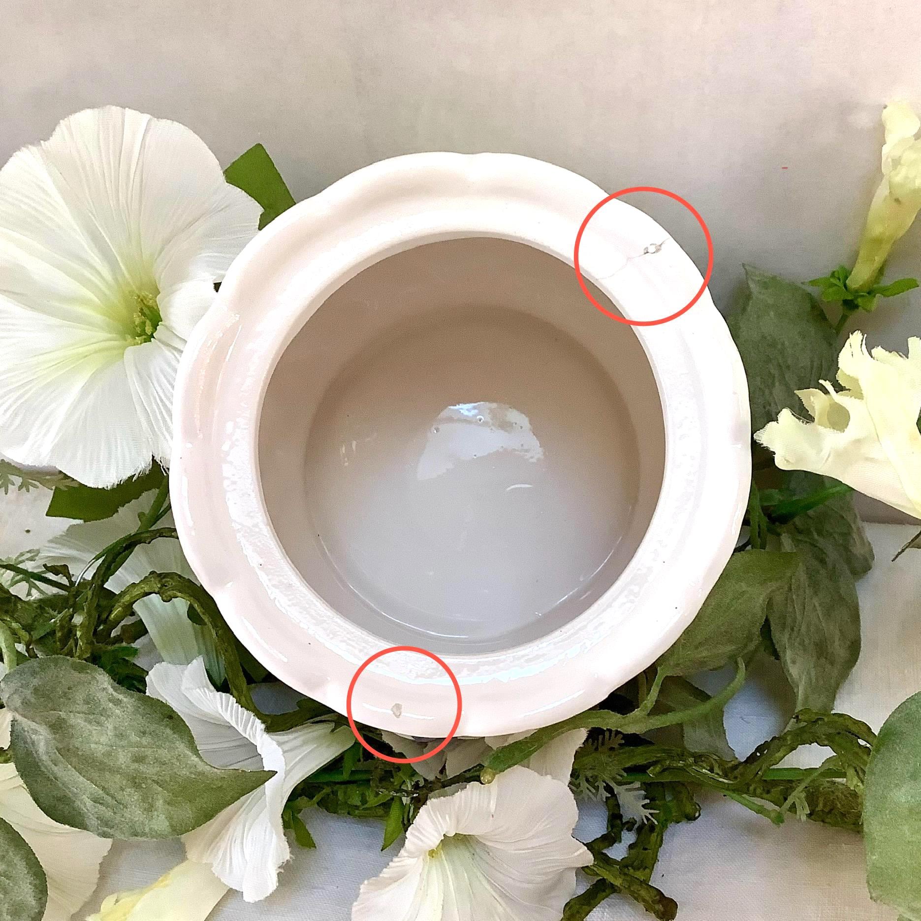 Vase vintage faïence trois oie collection ht 10.5 cm