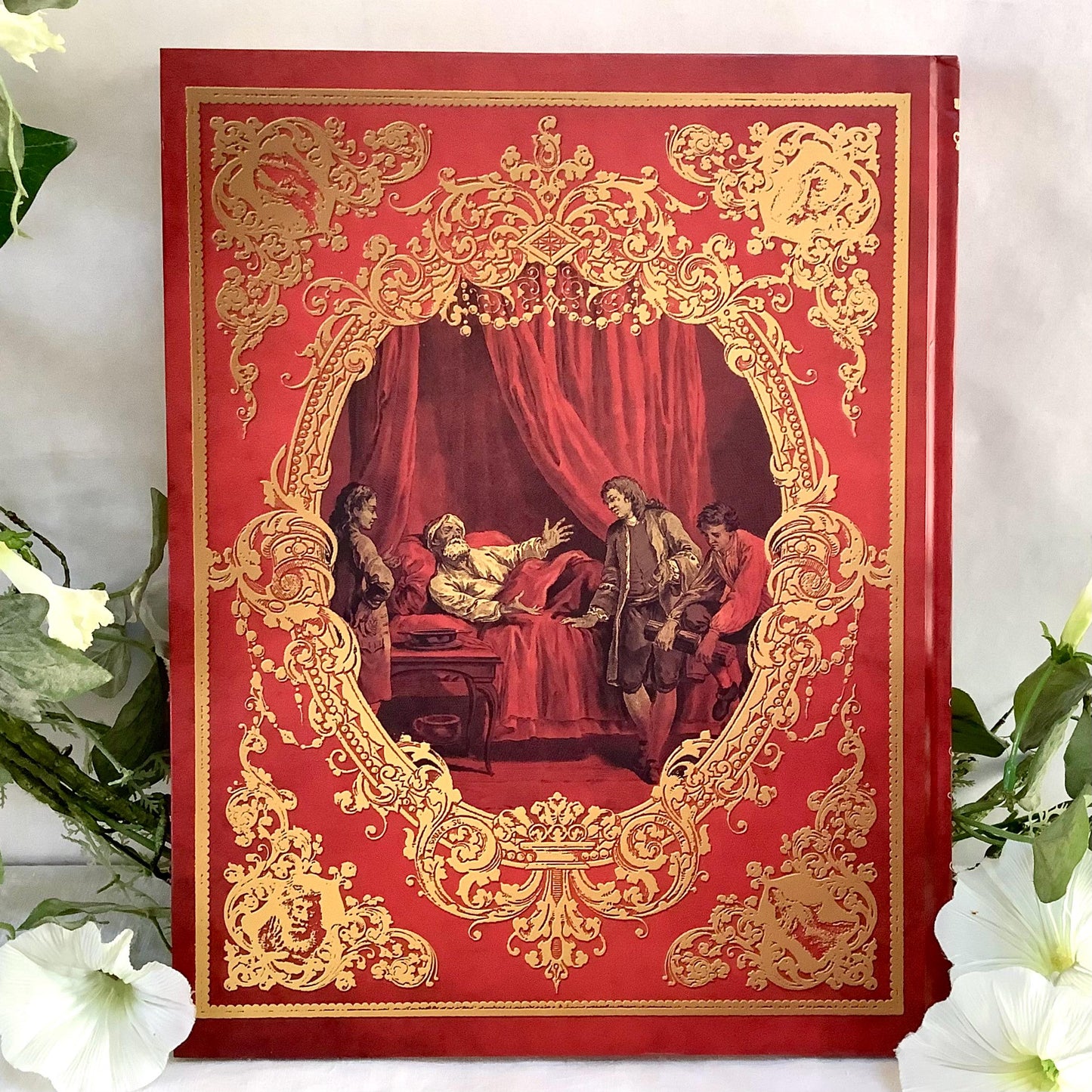 Fables de la fontaine illustrées livre quatrième collection vintage