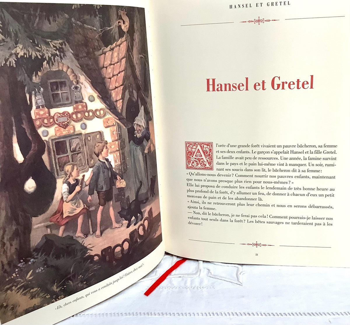 Les Contes de Grimm illustrés livre collection vintage Tome 1