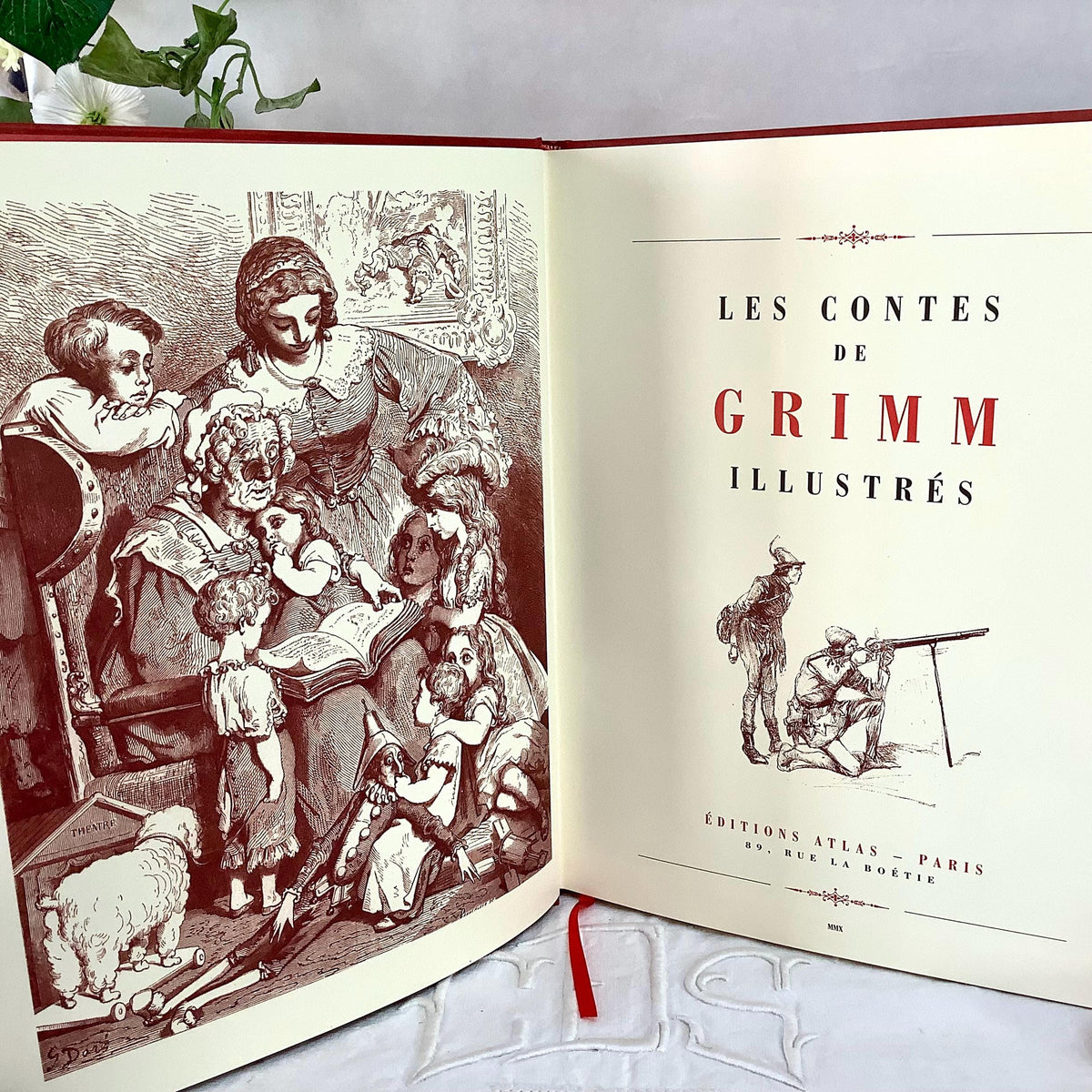 Les Contes de Grimm illustrés livre collection vintage Tome 3