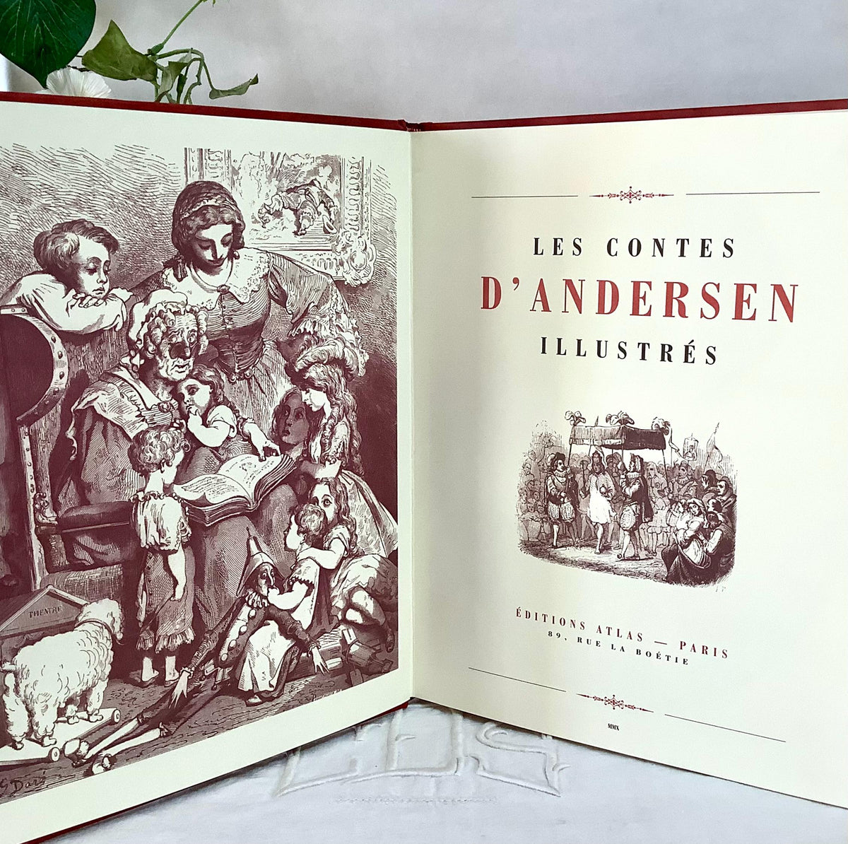 Les Contes d’Andersen livre collection vintage Tome 1