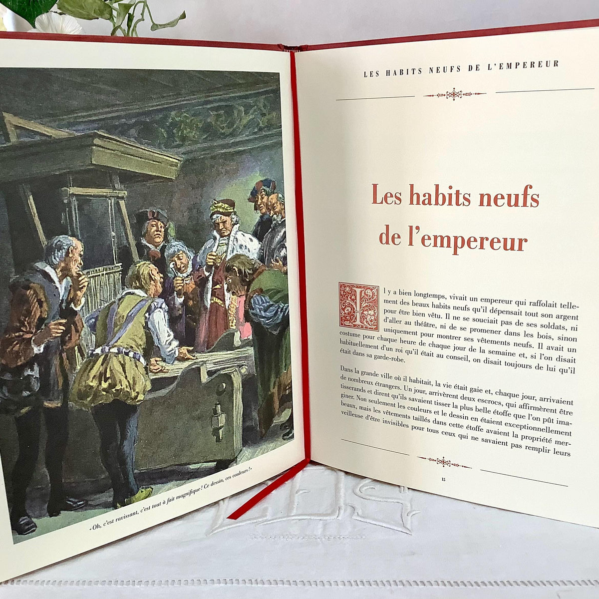 Les Contes d’Andersen livre collection vintage Tome 1